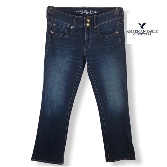 American Eagle Outfitters Denim - 🦅American Eagle Super Stretch Artist Crop Jeans